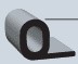 Seal, Foam EPDM, "P"