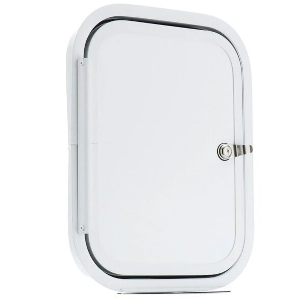 Door, Baggage 16"x20" White/White
