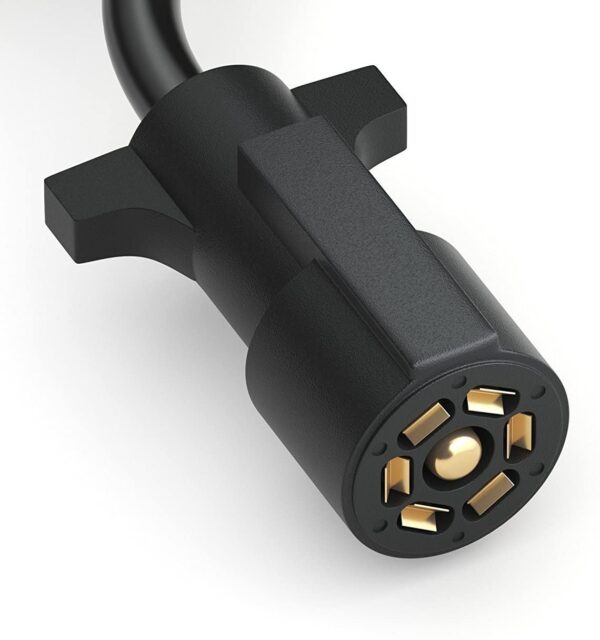 11' 7-Pin Trailer Plug Connector Cord - Image 2